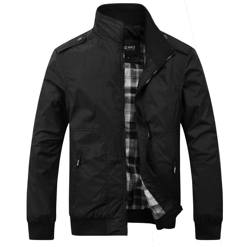 Trench Winter Mens Jean Jacket
