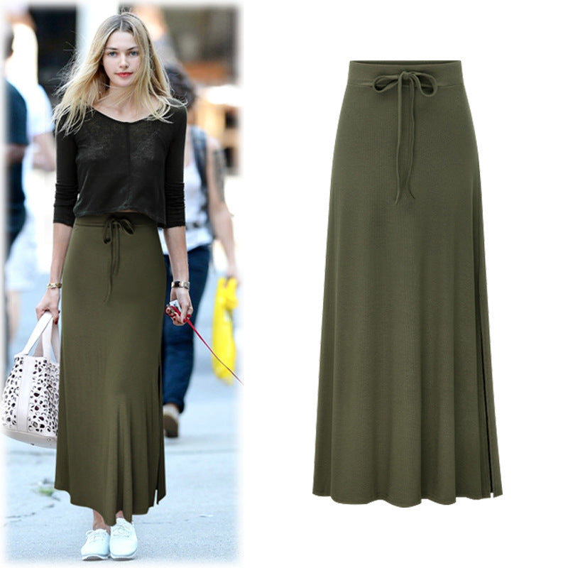 Trendy Long Skirt